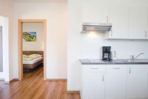 Ferienwohnung „Typ D“ im Erdgeschoss mit Blick in den Innenhof